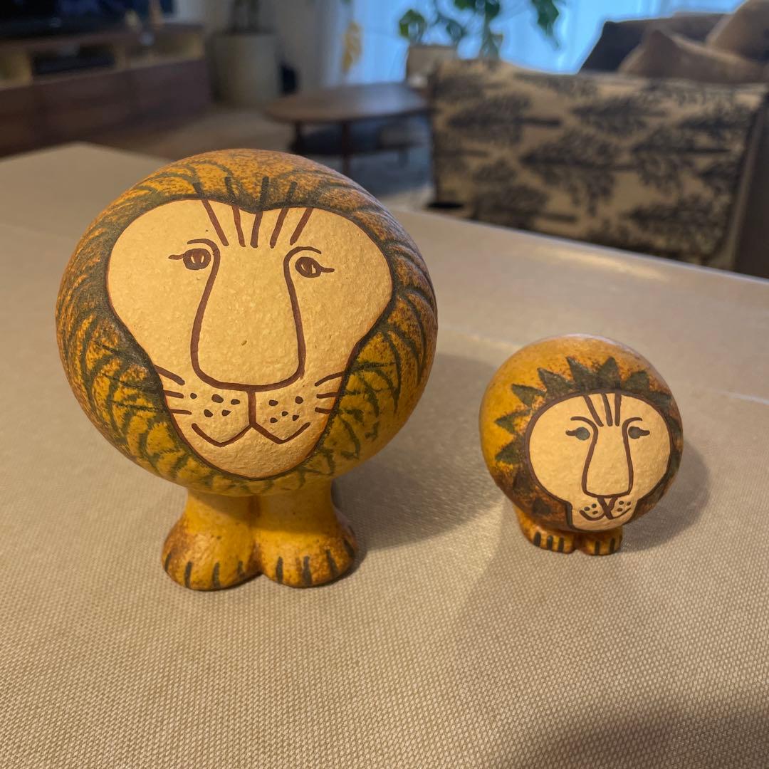 美品　リサ・ラーソン【ライオン】セミミディアム・ミニセット 楽天市場】リサラーソン LisaLarson LION ライオン Semi Mediun セミ