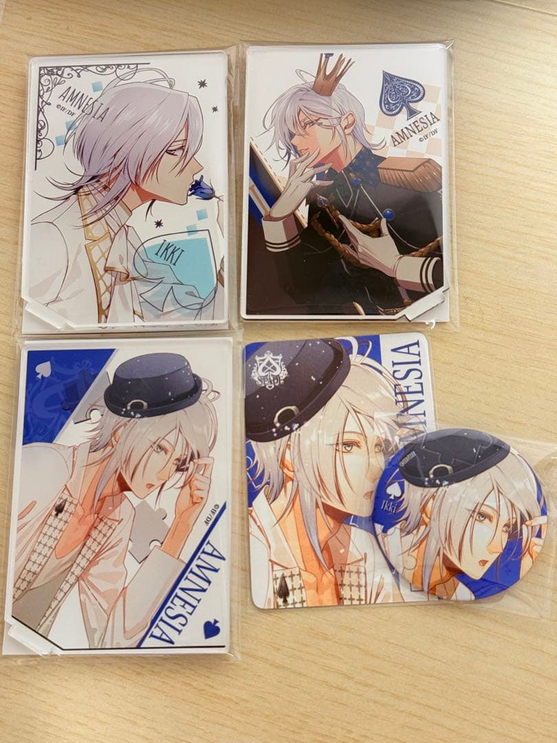 AMNESIA アムネシア イッキ アクスタ パルカ 缶バッジ - メルカリ