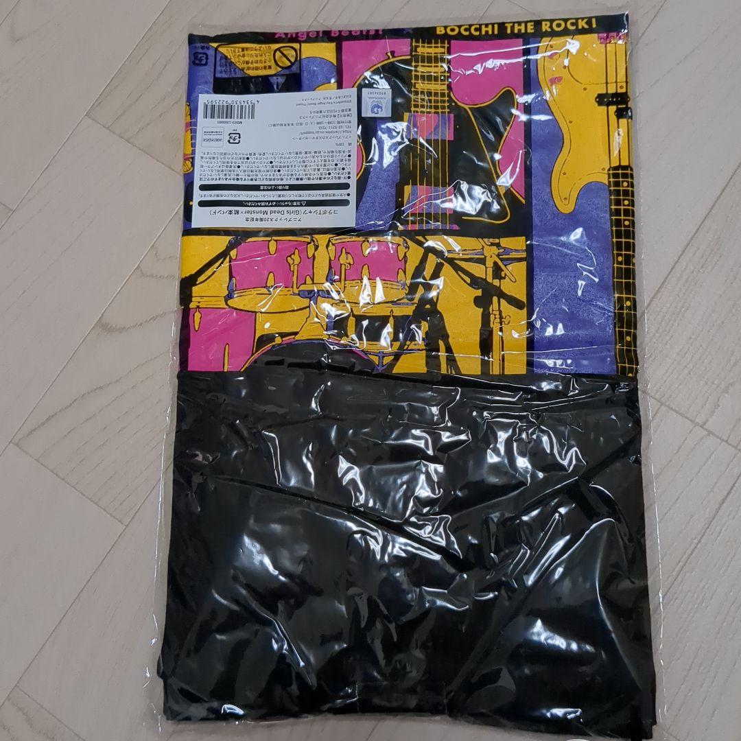 ガルデモ 結束バンド コラボTシャツ ブラック フリーサイズ AB ぼざろ