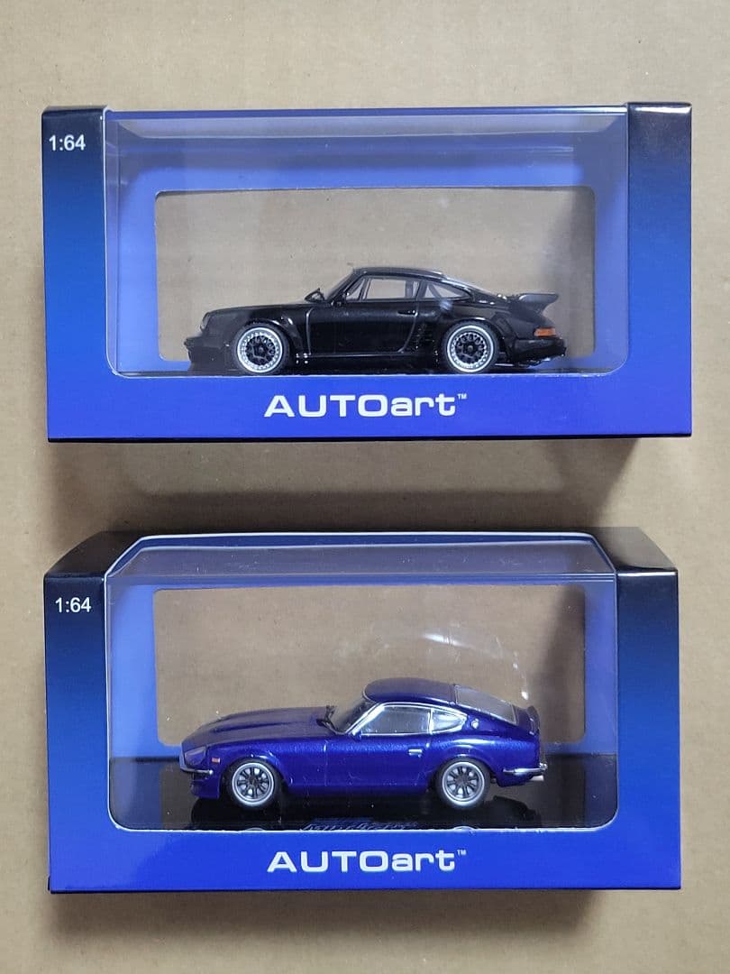 オートアート 湾岸ミッドナイト 1/64 S30 Z 第4巻仕様 ポルシェ911