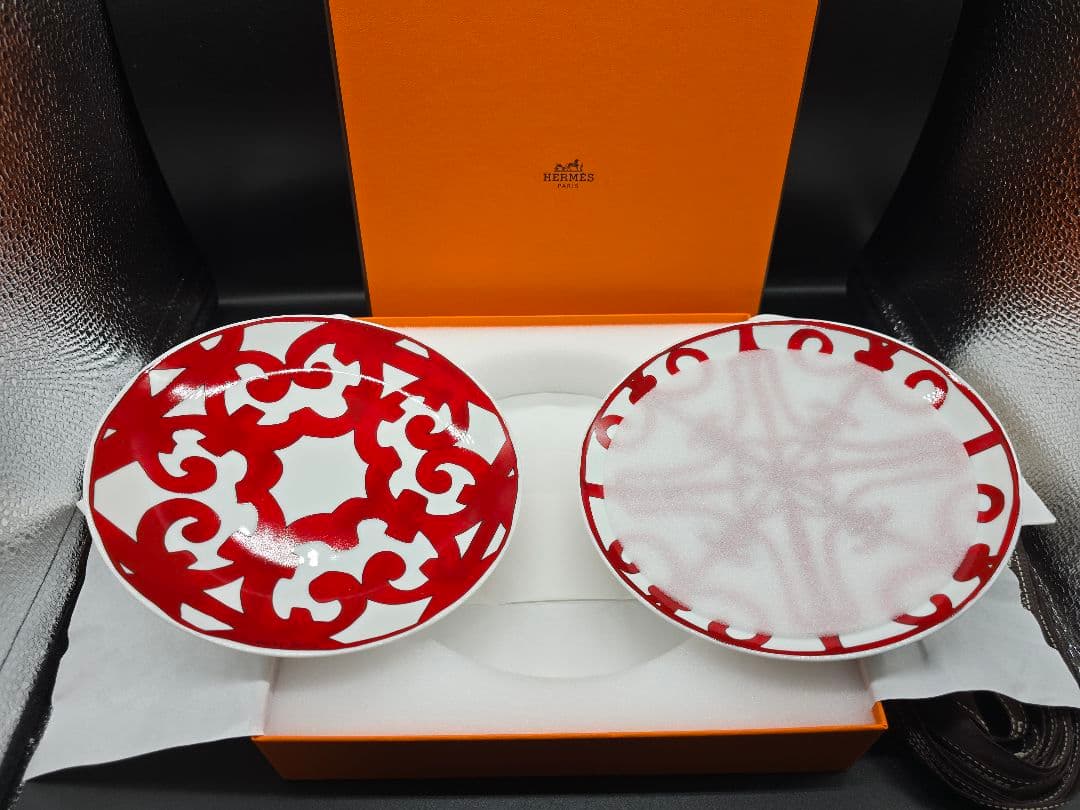 エルメス デザートプレート ガダルキヴィール 2枚 17cm皿 楽天市場】【新品】 エルメス 食器 ブレッド プレート 17cm ペア