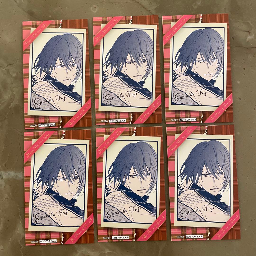 新品】 テニスの王子様 バレンタインカード 不二周助 6枚セット - メルカリ