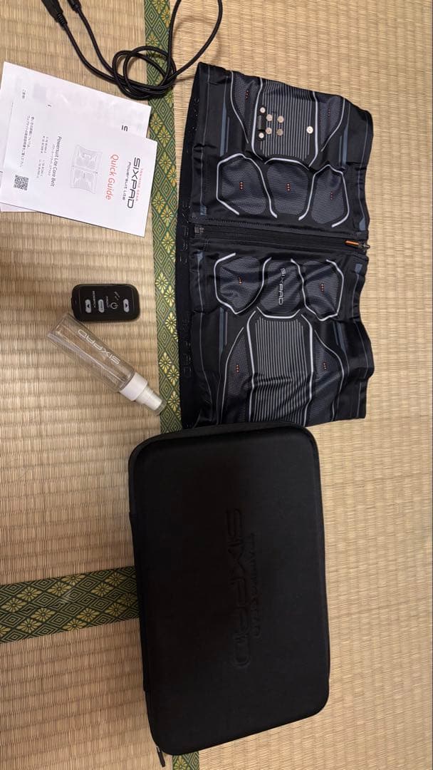 SIXPAD Powersuit Core Belt L + 専用コントローラー Amazon.co.jp: SIXPAD シックスパッド パワースーツ コアベルト 専用