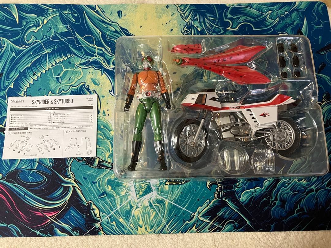 J*K様 S.H.Figuarts 仮面ライダー　スカイライダー＆スカイターボセ