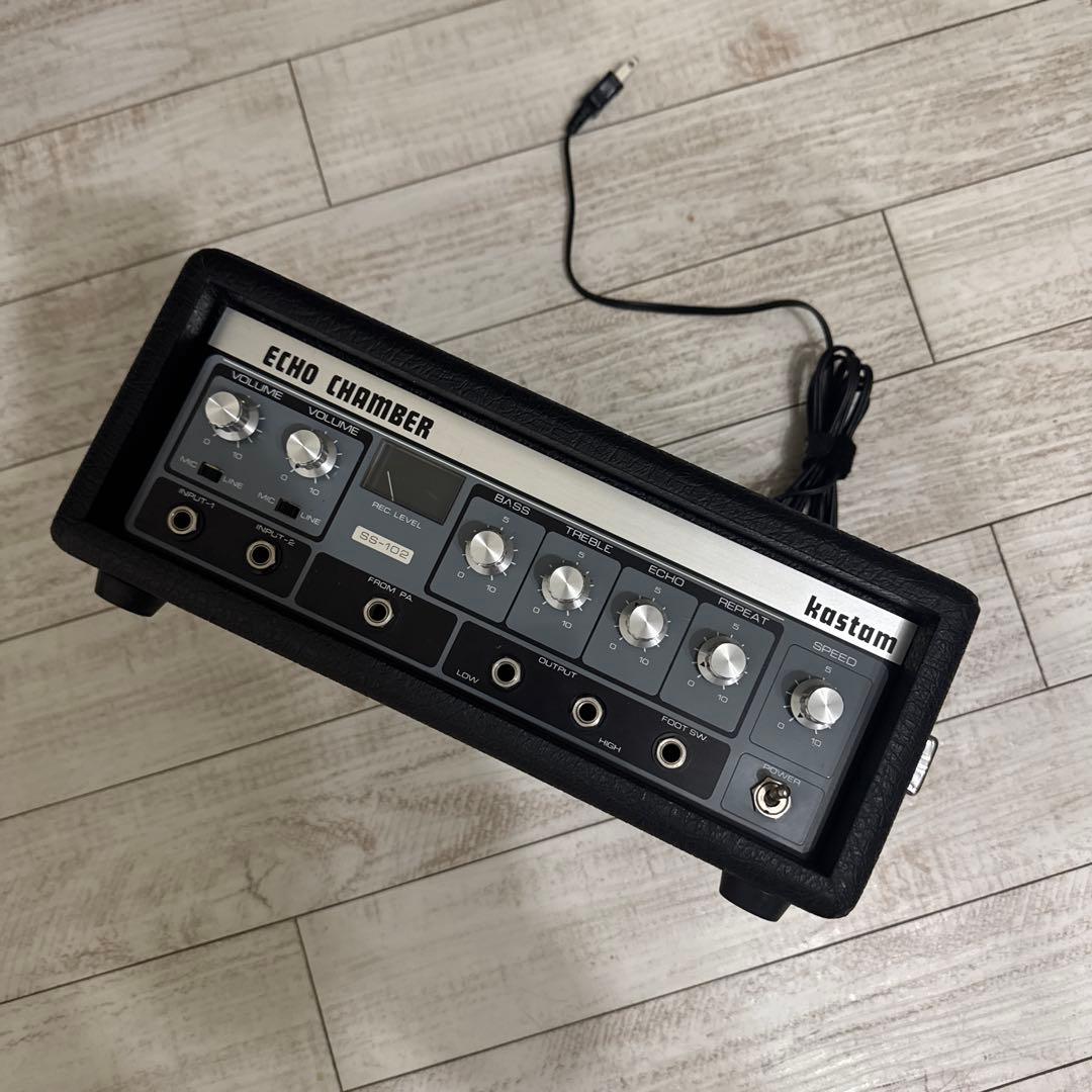 【値下げ中】テープエコーKastom Echo Chamber エコーチャンバー KASTAM ELECTRONICS ECHO CHAMBER Concert SS-100 S/N 10145【商品紹介