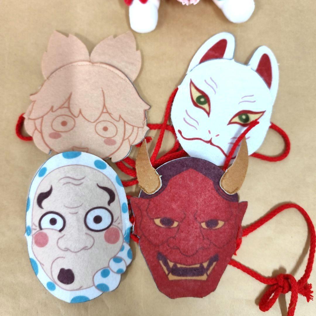 東方project 秦こころ ぬいぐるみ ポポモン popomon お面4種付 - メルカリ