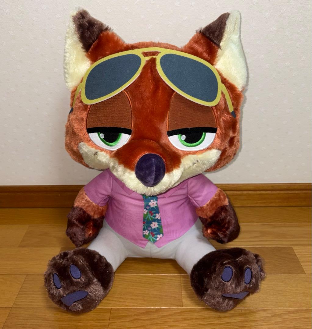 ズートピア2 ニック・ワイルド スーパーラージ ぬいぐるみ - メルカリ