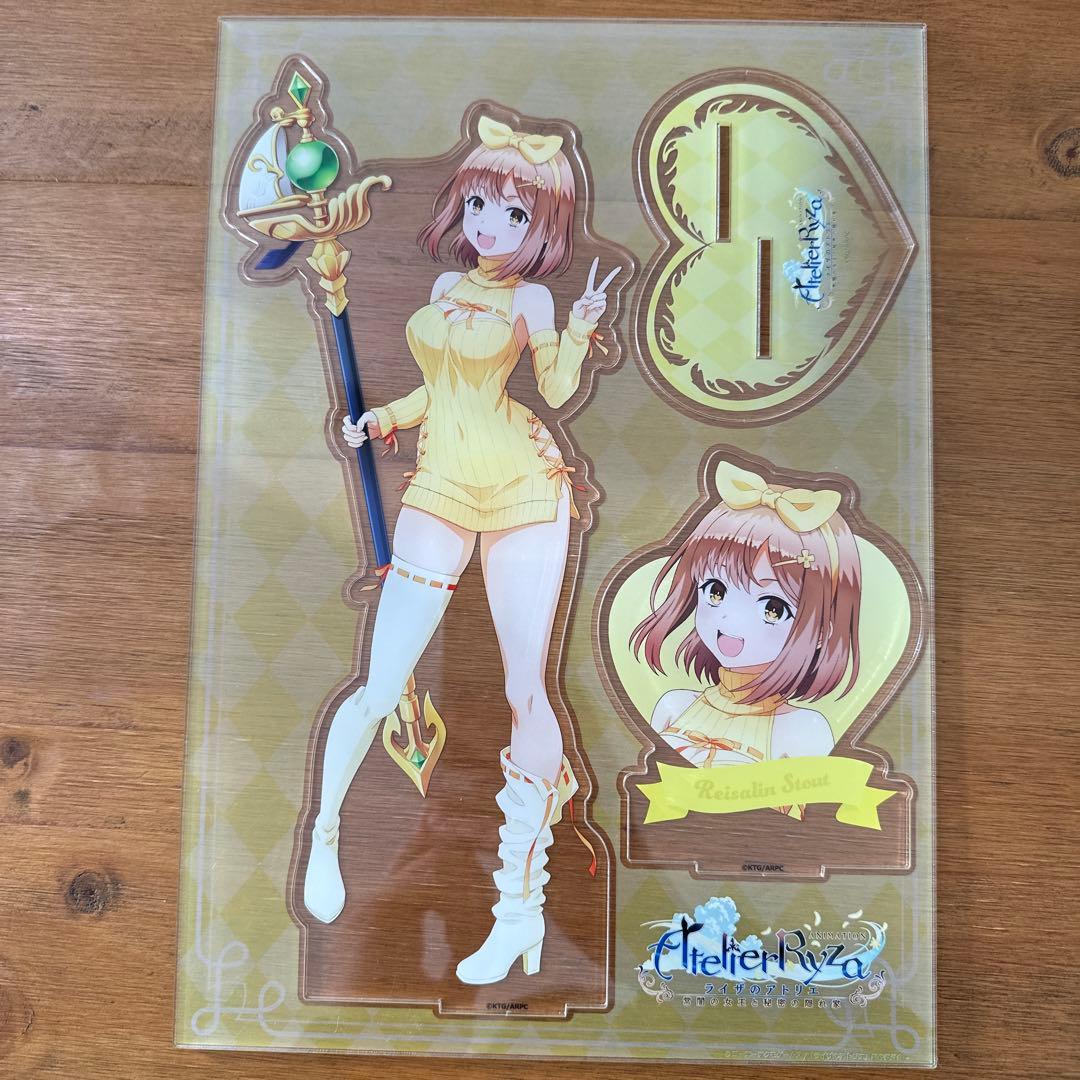 ライザのアトリエ TSUTAYA MEGA アクリルスタンド-豪華で新しい
