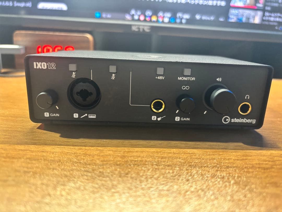 Steinberg UR-IXO12 オーディオインターフェイス USBオーディオインターフェイス IXO12 W ホワイト STEINBERG