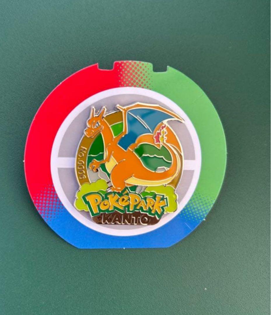 ポケパークカントー限定 ピンバッジ No.006 リザードン - メルカリ