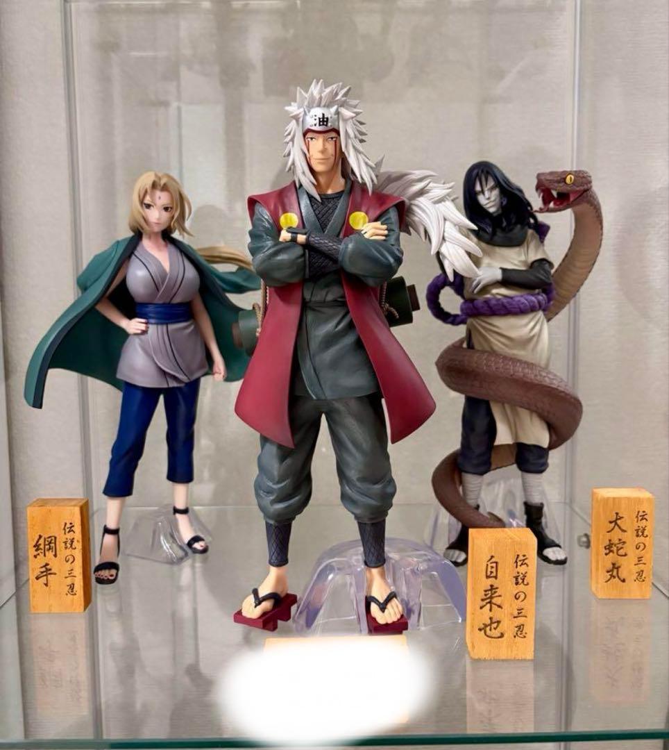 一番くじ NARUTO-ナルト- 伝説の三忍 専用立て札 セット - メルカリ