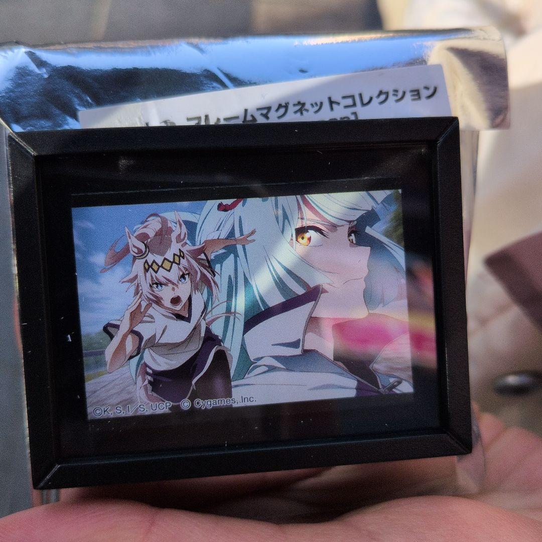 ウマ娘 シングレ 怪物の蹄跡展 シンデレラグレイ フレームマグネット