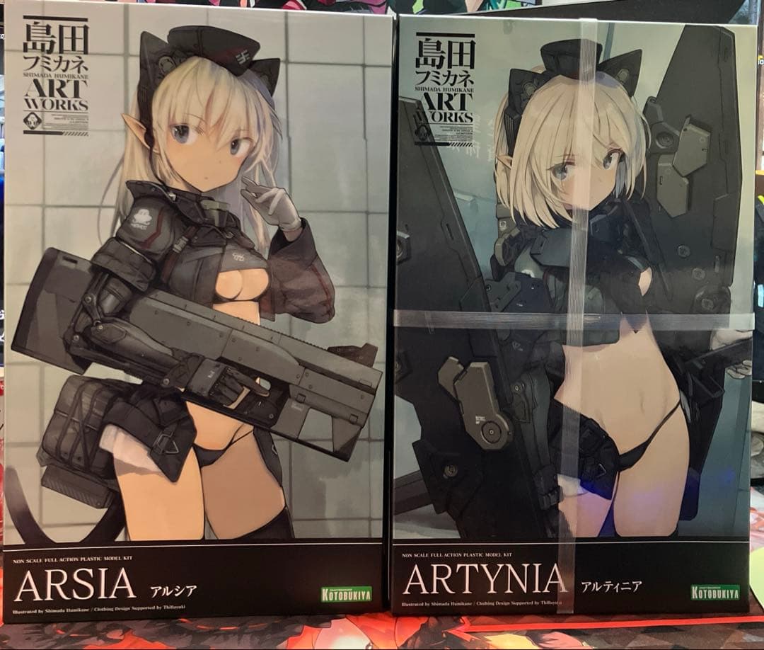 コトブキヤ　アルシア&アルティニア　セット　島田フミカネART WORKS 限定特典付き】アルティニア｜コトブキヤオンラインショップ