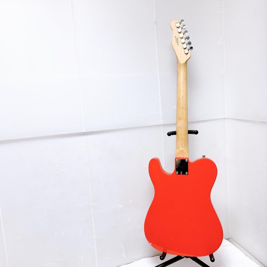美品 Squier スクワイヤー Telecaster テレキャスター オレンジ - メルカリ