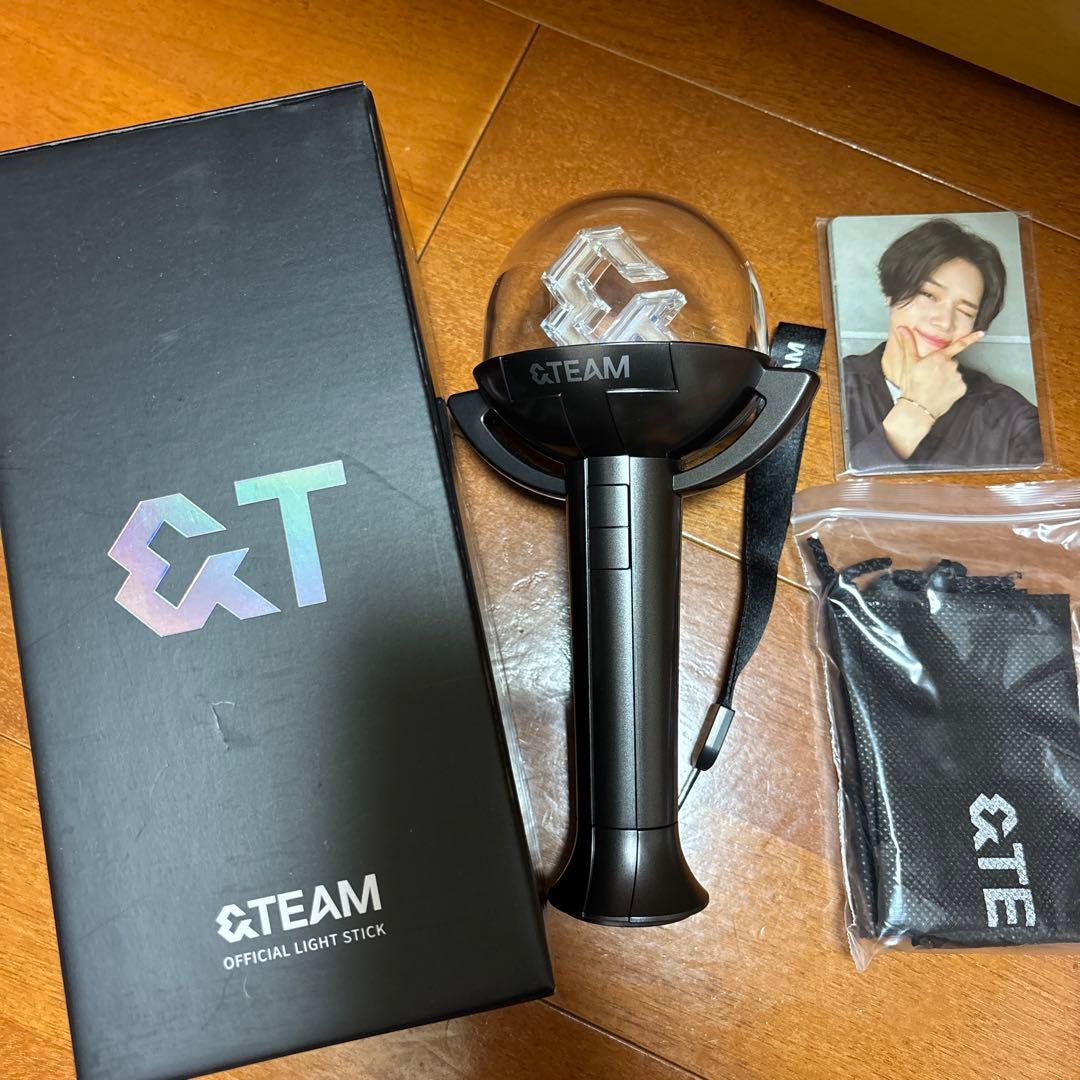 美品】 &team エンティーム ペンライト トレカ未開封 - メルカリ