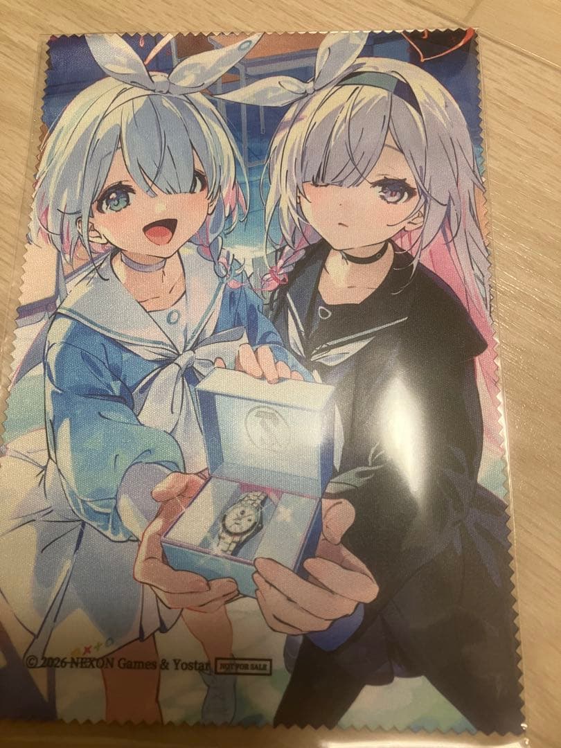 ブルーアーカイブ オリジナルウォッチ アロナ＆プラナ モデル腕時計