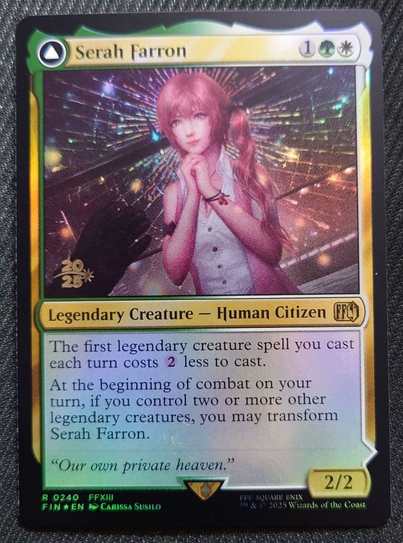 mtg 稀少エラー 反転ホロ セラ・ファロン 金箔 プレリリース プロモ fin 05201433_682c1419c60e2.jpg