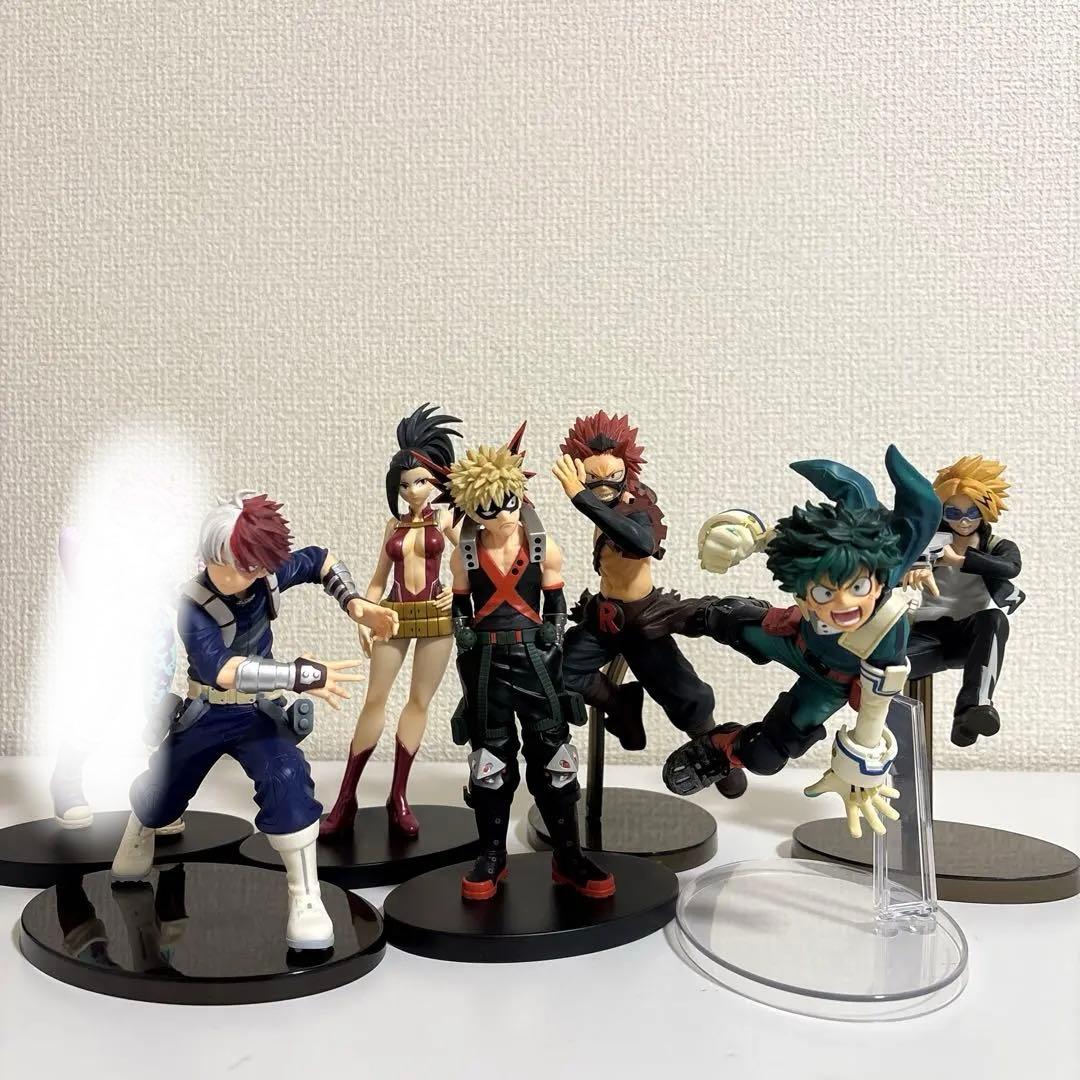 ヒロアカ フィギュア ヒーロー科1年A組7体セット＋おまけ - メルカリ