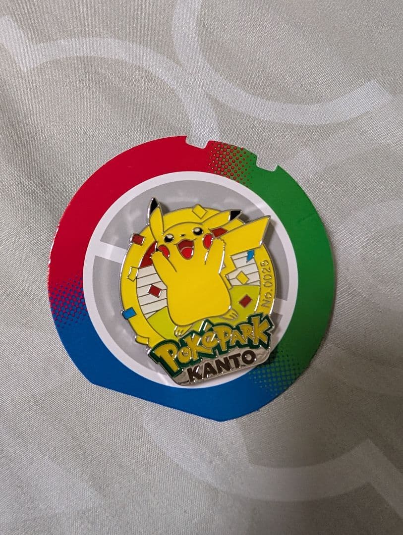 ポケパークカントー 0025 ピカチュウ　ピンズ ポケモン ポケパークカントー 0025 ピカチュウ ピンズ ポケモン - メルカリ