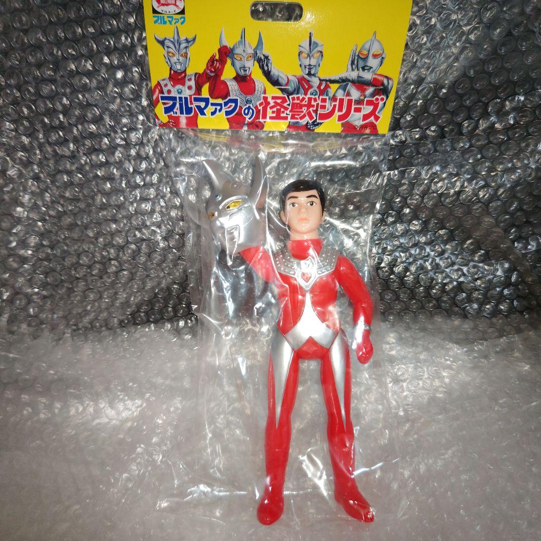 ブルマァク ウルトラマンタロウ ソフビ マスク取れ 復刻版 未開封