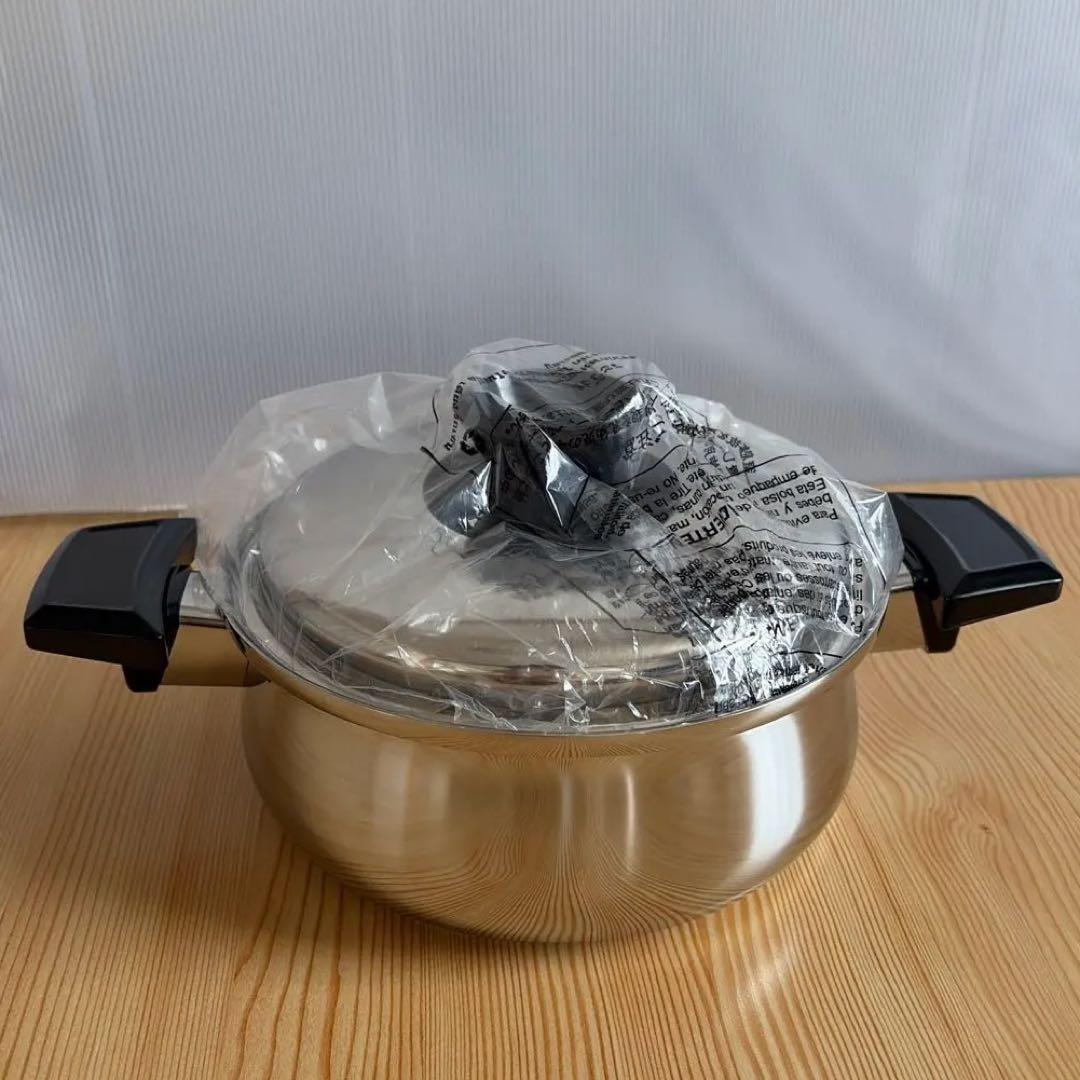 新品未使用品 ロイヤルクイーン 2コート 蓋付き IHガス両用 新品 IH対応 2QT 2コート鍋 ロイヤルクイーン の ロイヤルエイト
