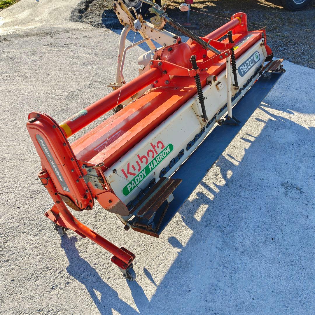 クボタ パディーハローPM227T トラクター ハロー 作業機 - メルカリ