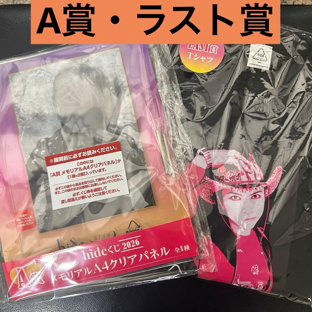 hide くじ アクリルパネル Tシャツ XJAPAN DAHLIA ローソン - メルカリ