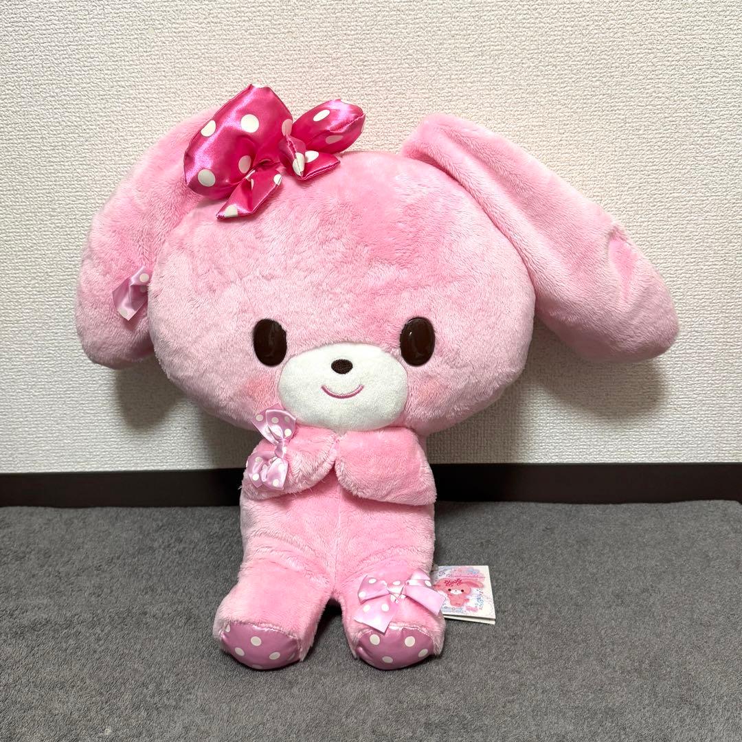 サンリオ ぼんぼんりぼん りぼんの大きなぬいぐるみ - メルカリ