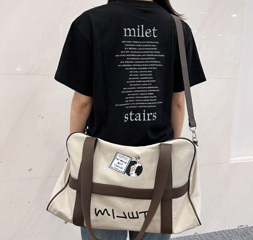 milet live tour “stairs” 2024 ボストンバッグ - メルカリ