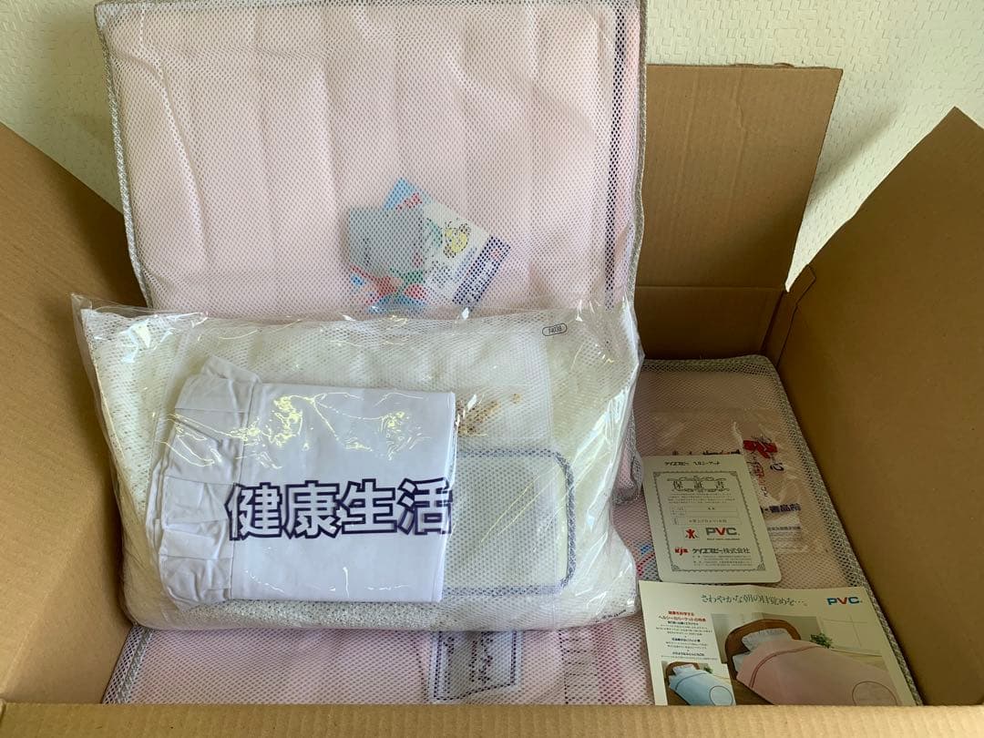 KSB ヘルシーケット 敷パット 枕 PVC 保温 健康生活 シングル ピンク KSB ヘルシーケット 敷パット 枕 PVC 保温 健康生活 シングル ピンク 寝具