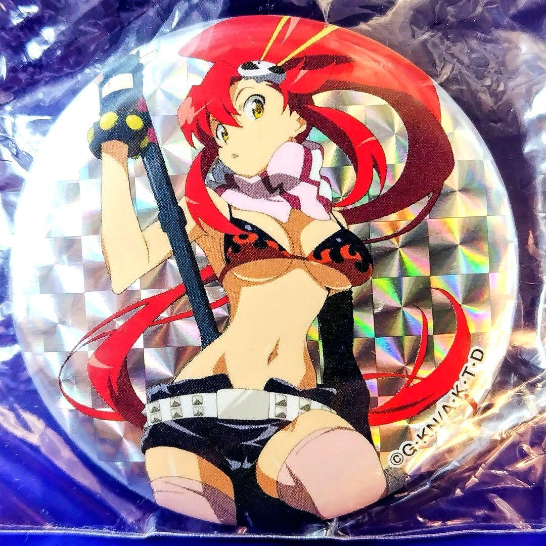 天元突破グレンラガン　ブラインド缶バッジ　ヨーコホログラム缶バッジ シークレット 天元突破グレンラガン』 15th Anniversary POP UP SHOP in AMNIBUS