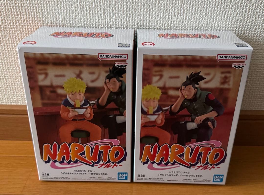 NARUTO 一楽でのひととき うずまきナルト うみのイルカ フィギュア