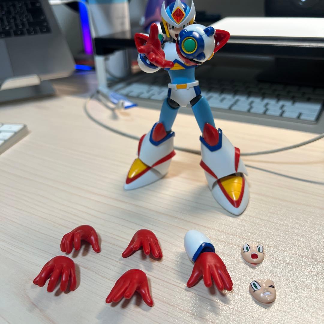 組立済】ロックマンX セカンドアーマー コトブキヤ プラモデル 壽屋