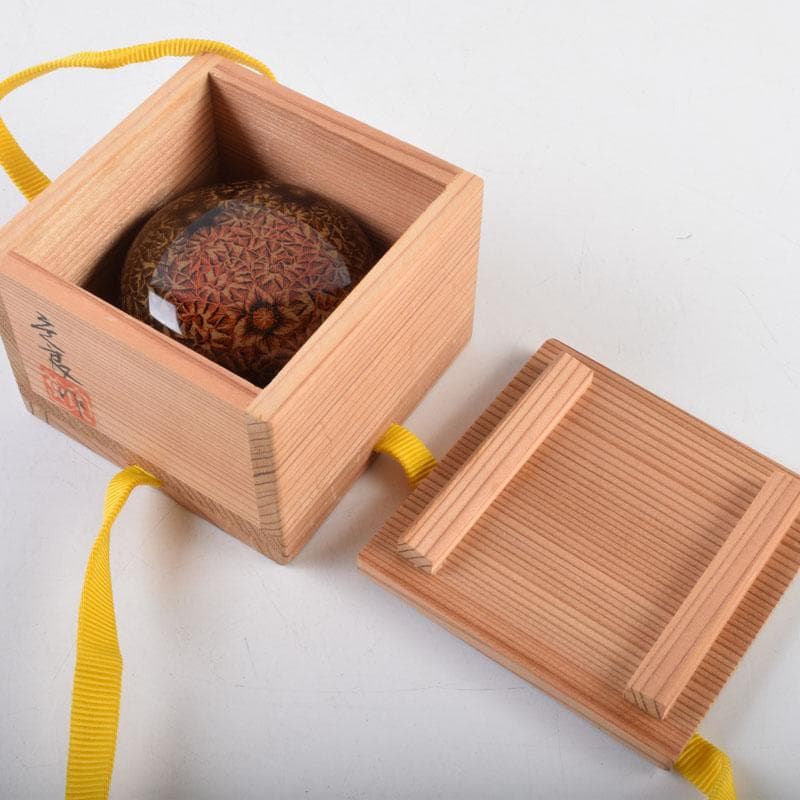 茶道具 一宮定良作 蒟醤（キンマ）塗 香合 共箱 V 9035 - メルカリ