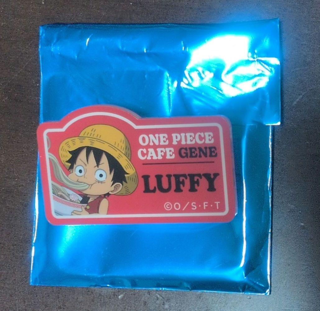 ONEPIECE CAFE GENE アクリルネームバッジ ルフィ - メルカリ