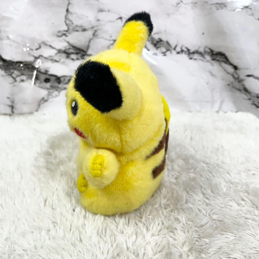 TOMY ピカチュウ ぬいぐるみ 電池式 動作未確認 レア ポケモン 中古品