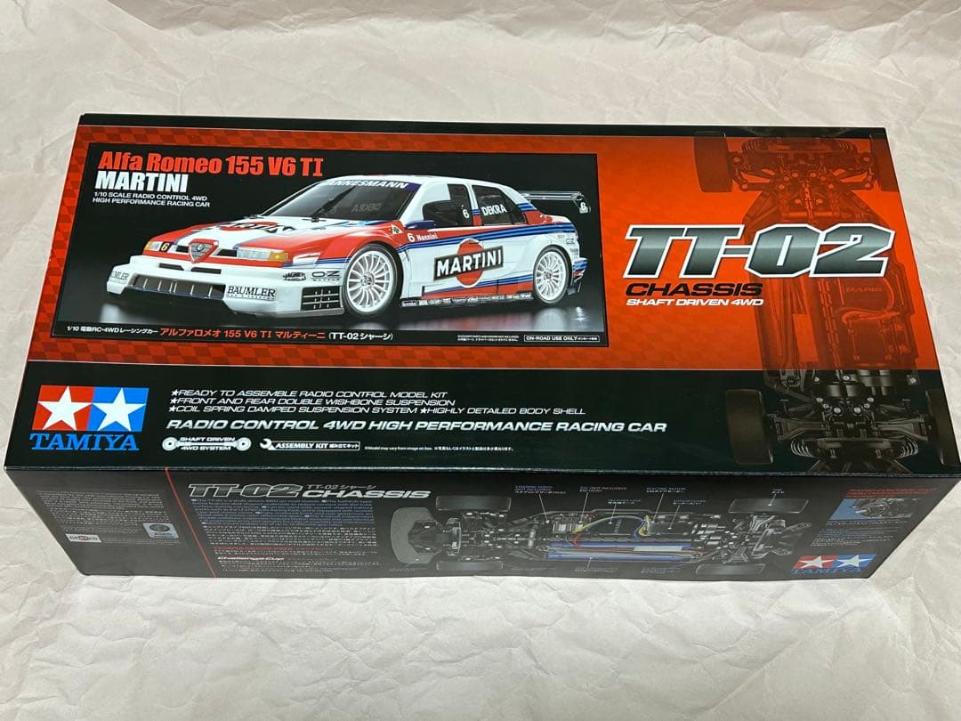 【新品・未使用！】TAMIYA Alfa Romeo 155 V6 TI Tamiya Alfa Romeo 155 V6 TI 1/10th touring car - Circus RC News