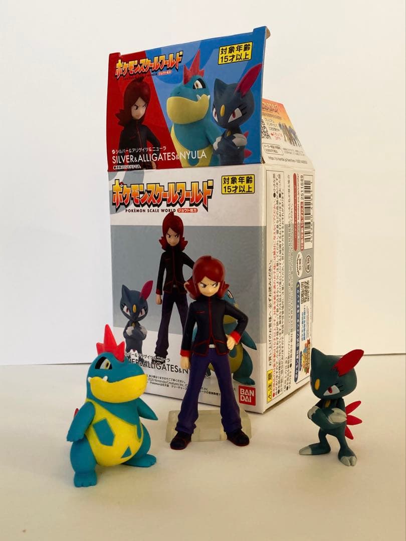 ポケモンスケールワールド ジョウト地方 シルバー＆アリゲイツ＆ニューラ ポケモンスケールワールド ジョウト地方 シルバー＆アリゲイツ