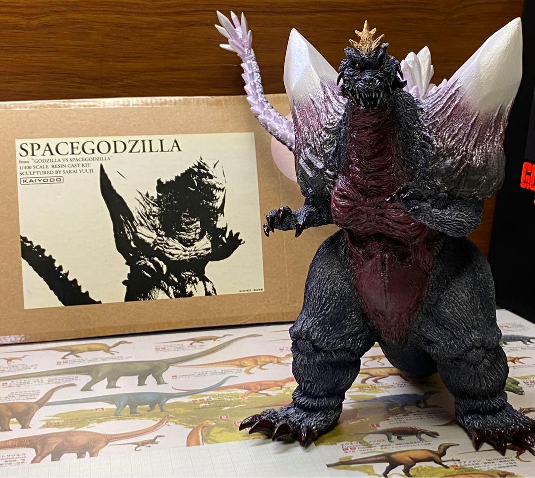 海洋堂 スペースゴジラ レジンキャストキット完成品 原型製作 酒井