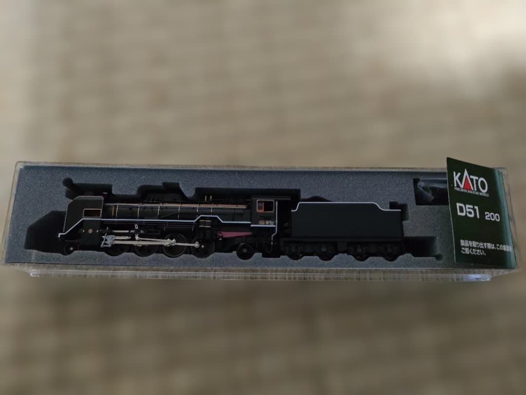 鉄道模型 KATO D51 200 2016-8 Amazon.com: Kato N Gauge D51 200 2016 – 8 Railway Train Steam