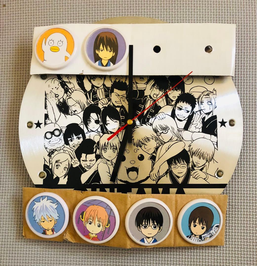 銀魂 週刊少年ジャンプ 懸賞当選品 壁掛け時計 非売品 - メルカリ