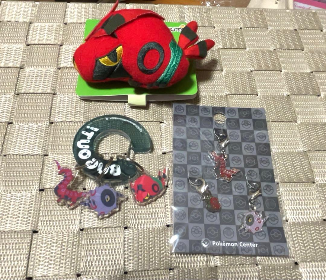 ポケモン カラビナ ペンドラー フシデ ホイーガ チャーム セット