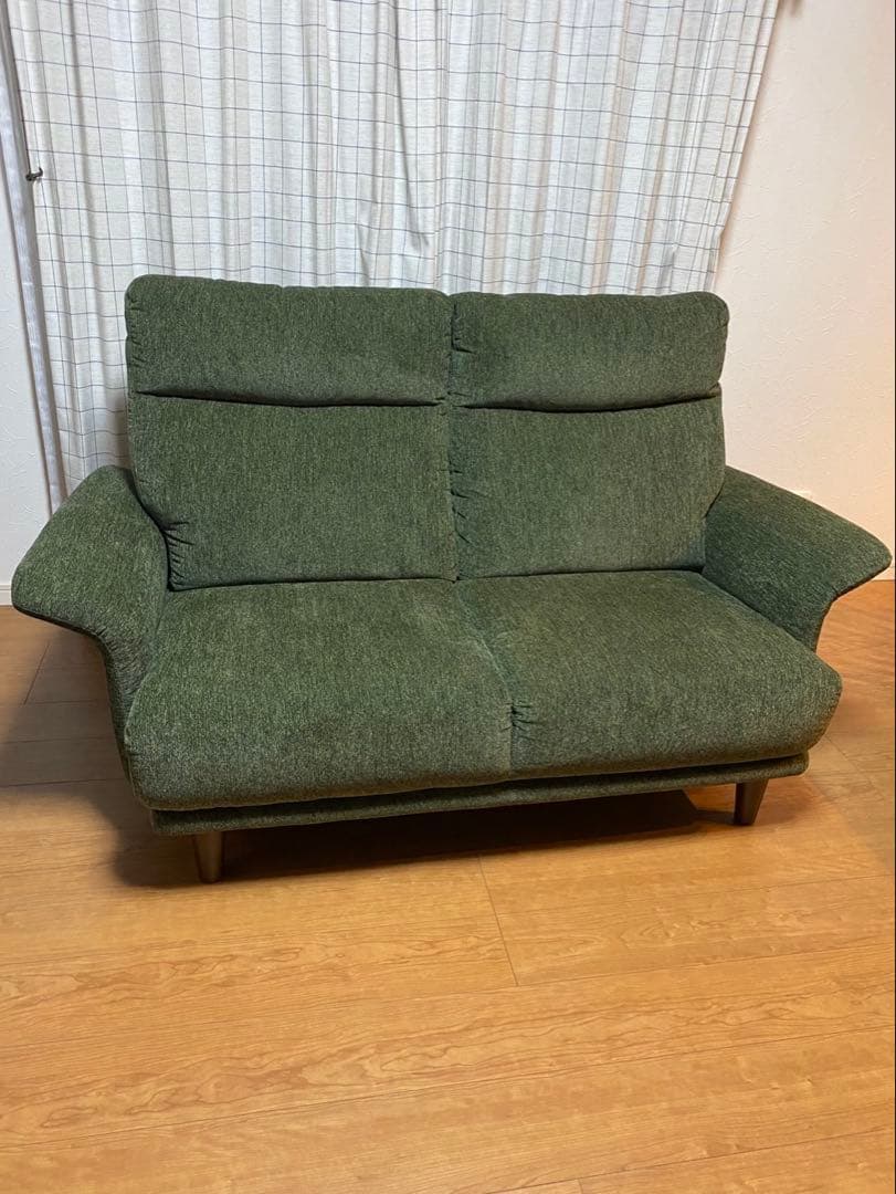 SALE 美品　2人がけ　ファブリックソファ　USED品 ユアサプライムス.com｜71159 ファブリックソファー 2P フレンズ GR 幅