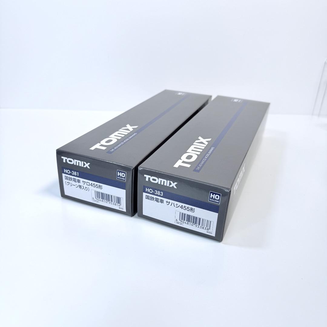 TOMIX 国鉄455系急行電車 サハシ＆サロ　2両セット 未使用品 国鉄 455（475）系急行電車基本セット｜鉄道模型 TOMIX 公式サイト
