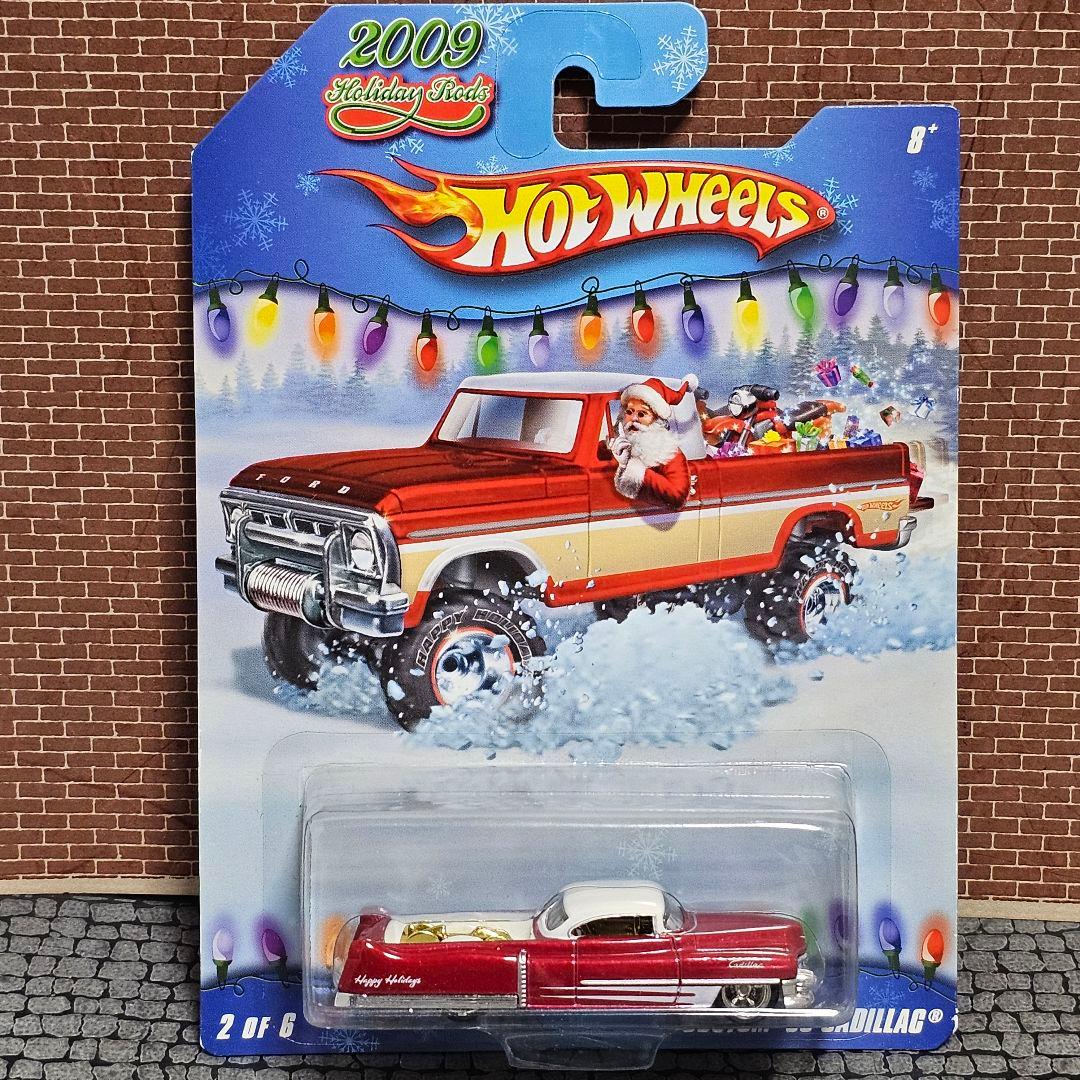 ホットウィール　2009　ホリデイロッズ　カスタム　'53　キャデラック 2009 Hot Wheels Custom 53 Cadillac Pickup New Models 15/42 Blue
