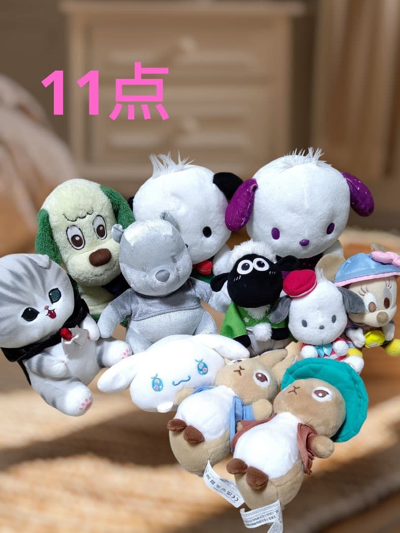 キャラクター ノンジャンル ぬいぐるみ まとめ売り 大量 11点 - メルカリ