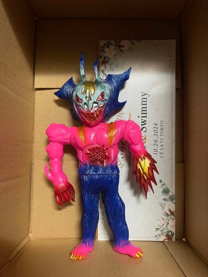 SwimmyDesignLab デビルマン izumonster塗装 ソフビ - メルカリ
