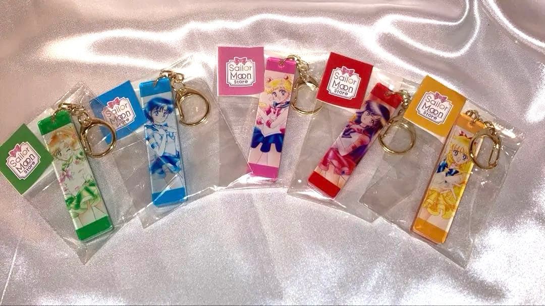レア】セーラームーン アクリルスティックキーホルダー 16種 コンプセット