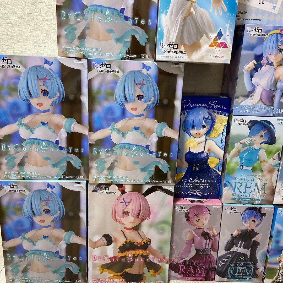リゼロ プライズ フィギュア まとめ売り ガーリーコーデ