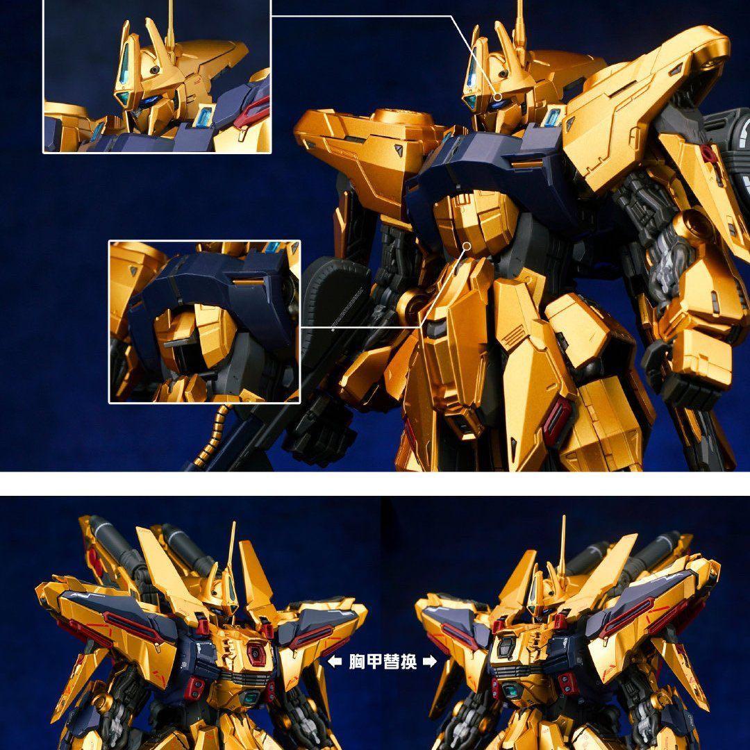 神馬模型 1/100 黄金武士 ダイキャスト 海外製 フルアーマー百式改